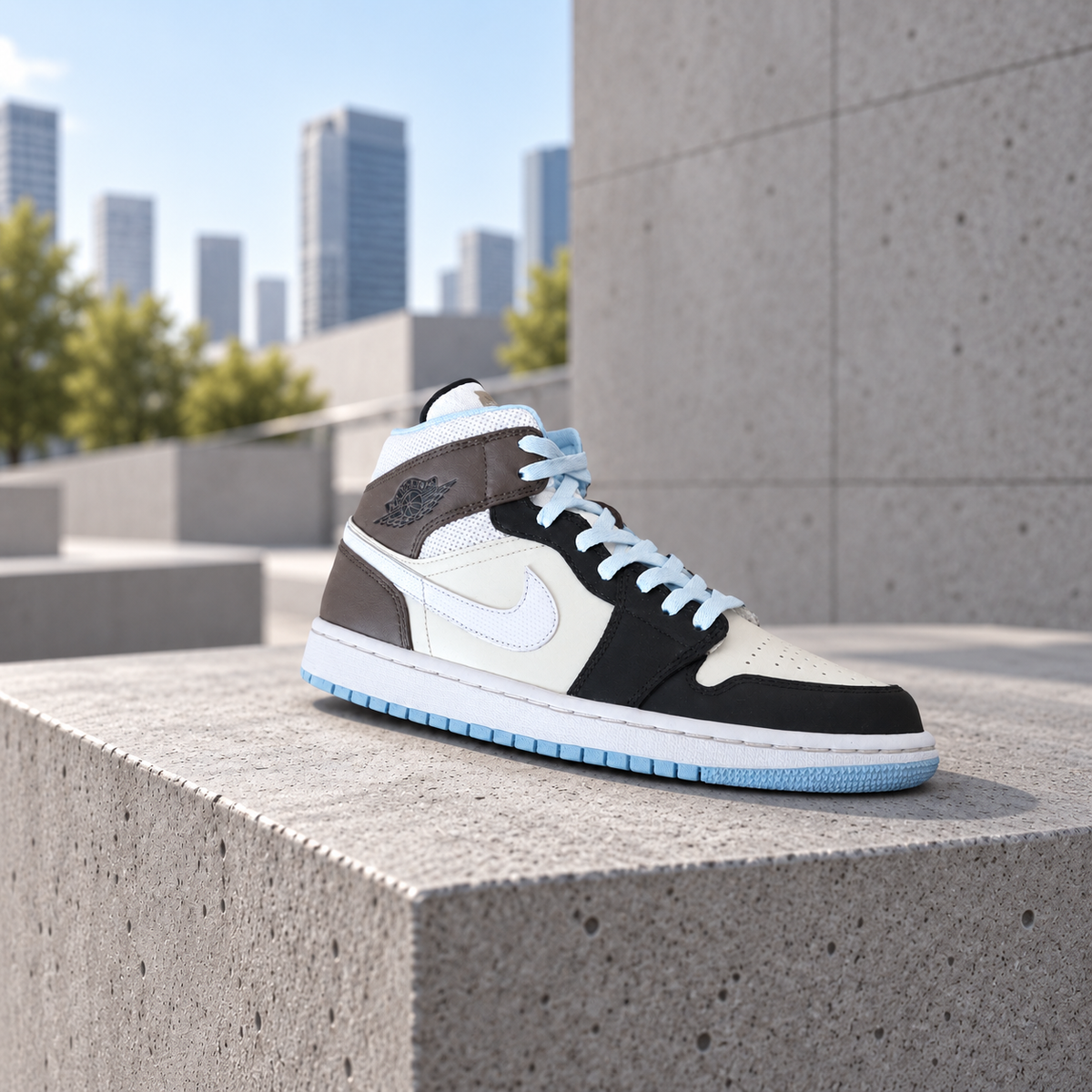 Personnalisation de sneakers sur mesure – vue 4, création Sneakers Landers