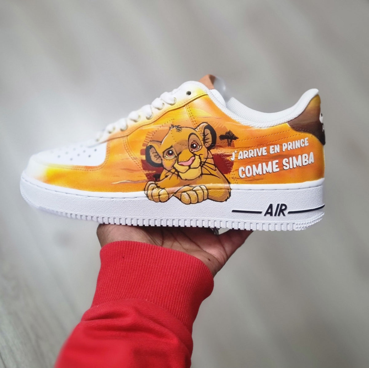 Personnalisation de sneakers sur mesure – vue 7, création Sneakers Landers