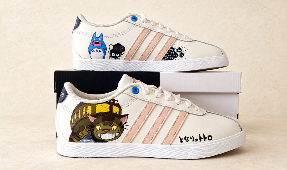 Sneakers personnalisées inspirées de l'animation japonaise