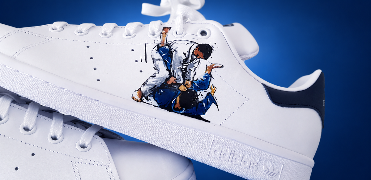 Personnalisation de sneakers sur mesure – vue 6, création Sneakers Landers