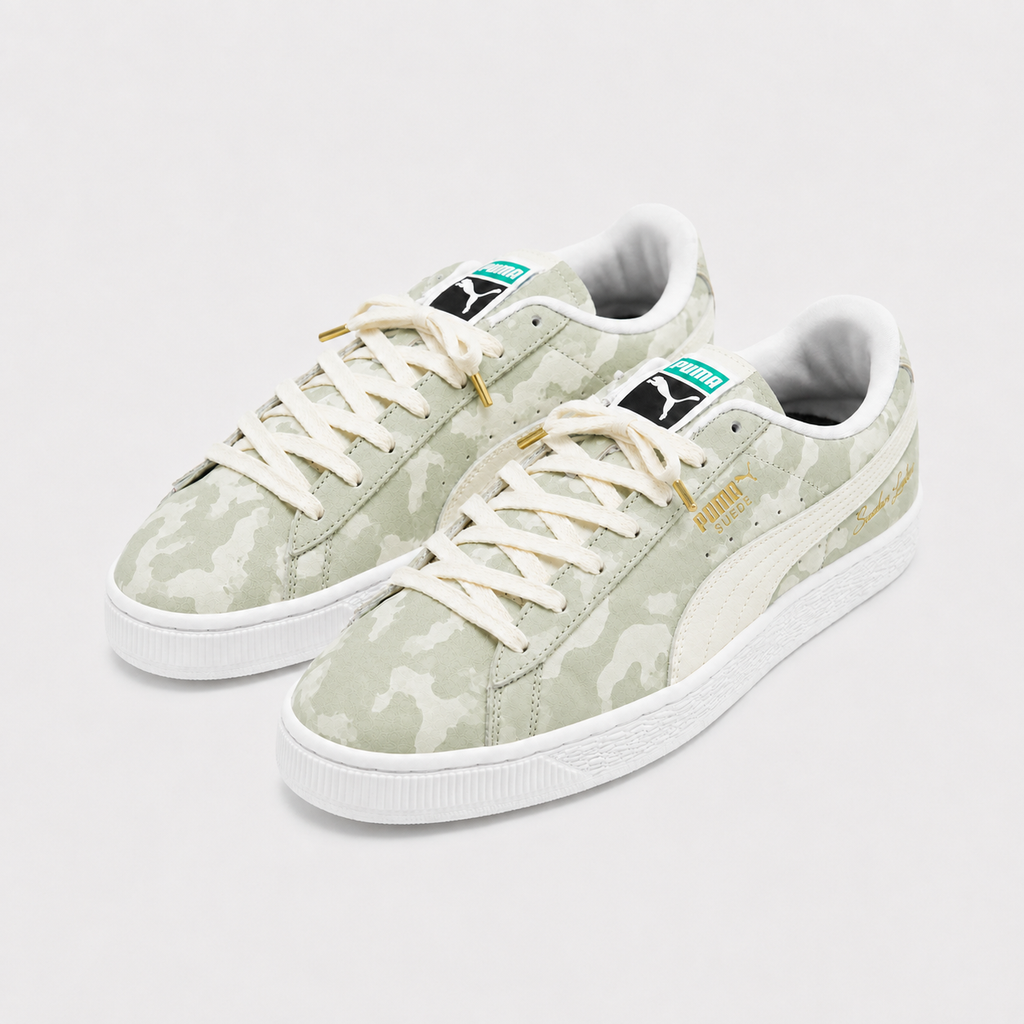 Puma Pistach Camo – Vert Pistache & Camouflage – vue 2, création Sneakers Landers